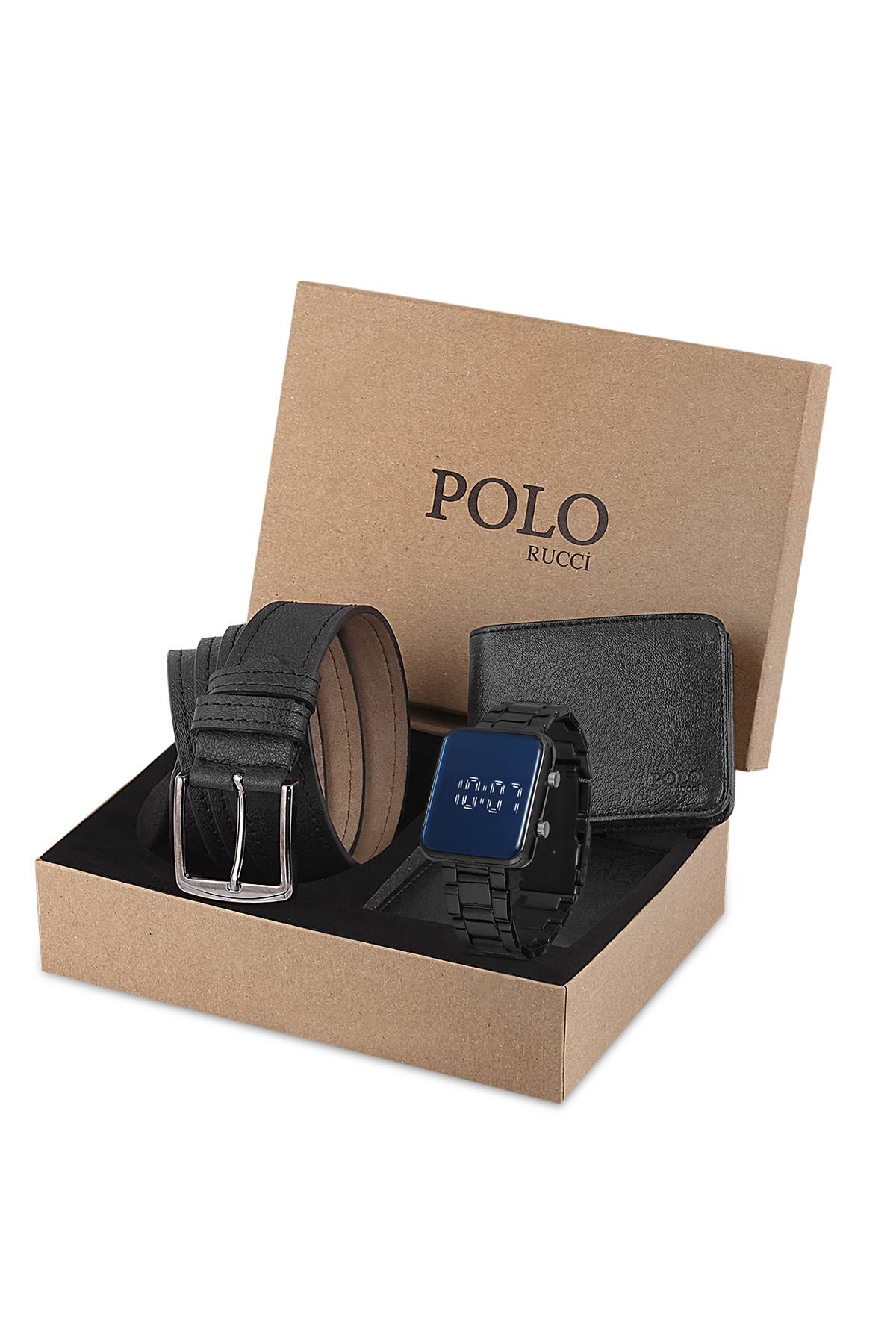 Polo Rucci Erkek Kişiye Özel Kapıda Ödeme Kol Saati Hediye Paketli       PL-0683E1